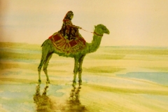 Acuarela Camello
